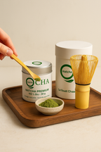 COFFRET DECOUVERTE : THÉ MATCHA + FOUET CHASEN + CUILLÈRE CHASHAKU