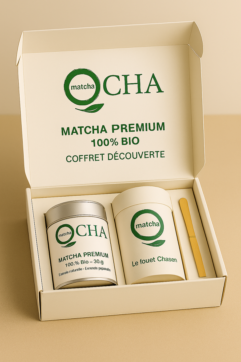 CUILLÈRE POUR THÉ MATCHA EN BAMBOU - CHASHAKU