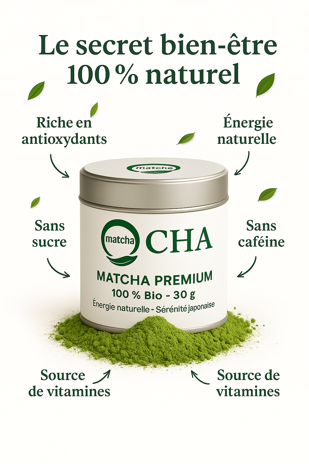 THÉ MATCHA PREMIUM